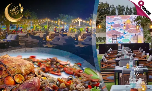 Iftar OR Suhoor Buffet + Pool & Beach Access at Simaisma A Murwab Resort!